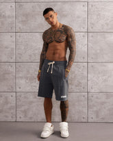 PANTALON SCURT BUMBAC TRAINING GRI "OFF THE SYSTEM"